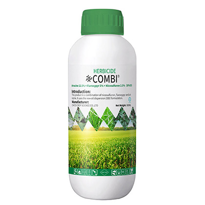 COMBI®22.5% de atrazina + 5% de fluroxyr + 2.5% de nicosulfurón 30% herbicida OD